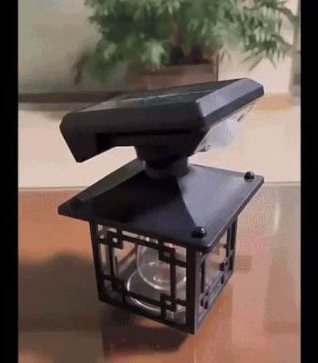 Outdoor Solar Sensor Light