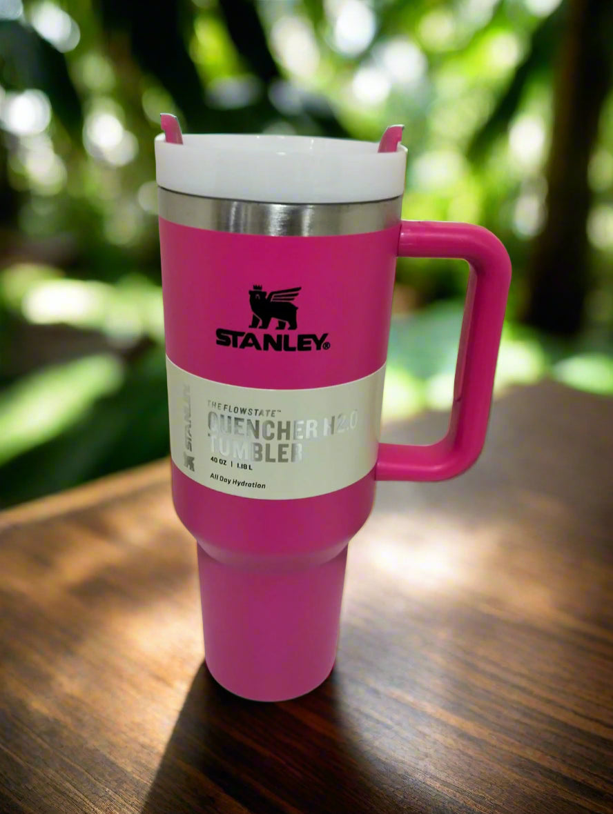 Stanley Tumbler 40oz – Premium Cup with Straw & Lid