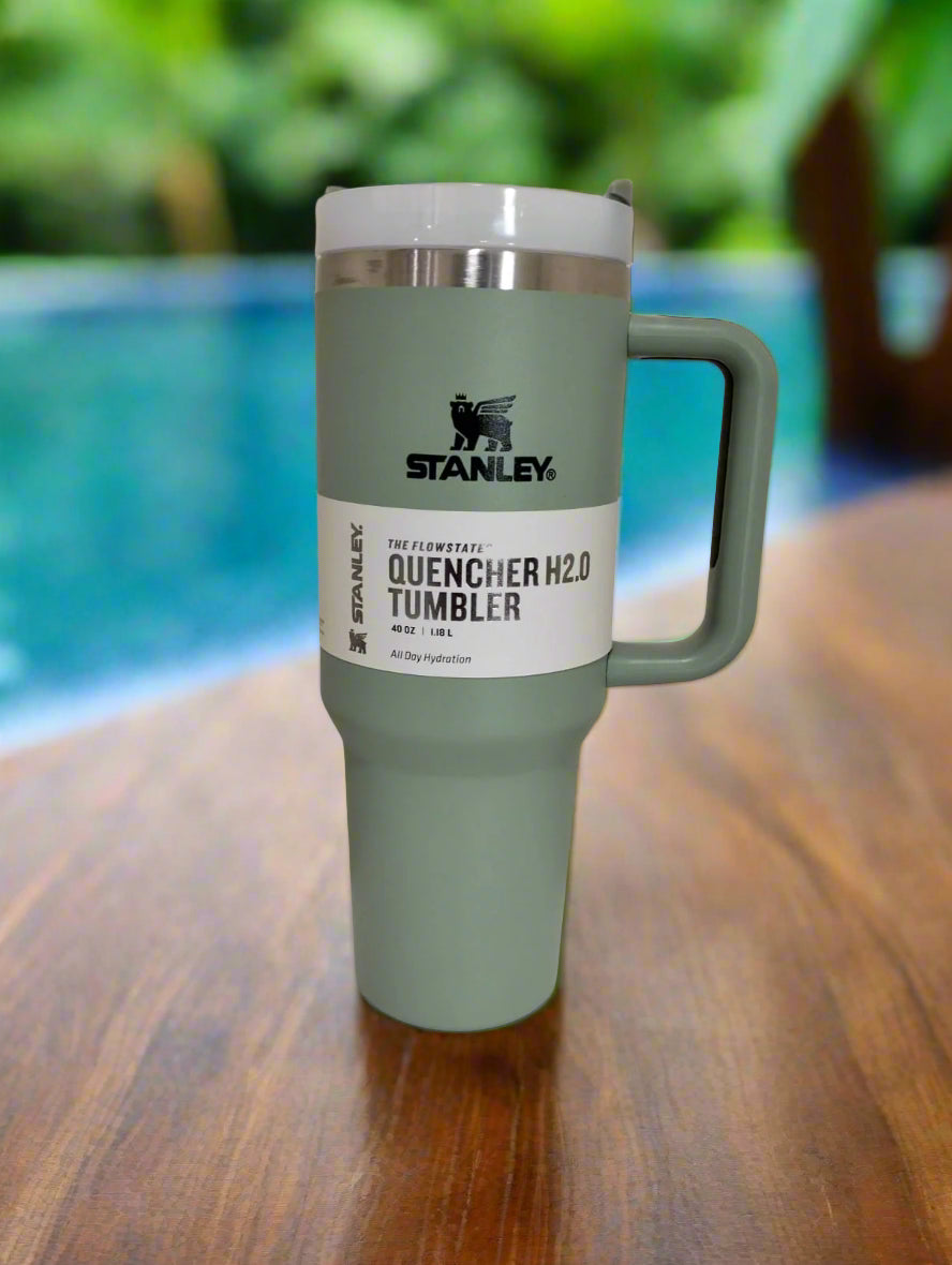 Stanley Tumbler 40oz – Premium Cup with Straw & Lid